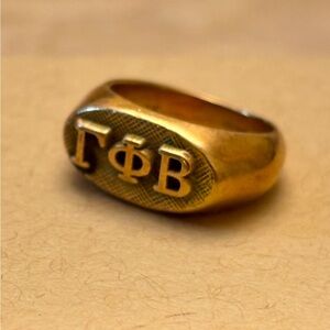 Vintage Gamma Phi Beta 10k Ring